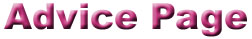Advice Page